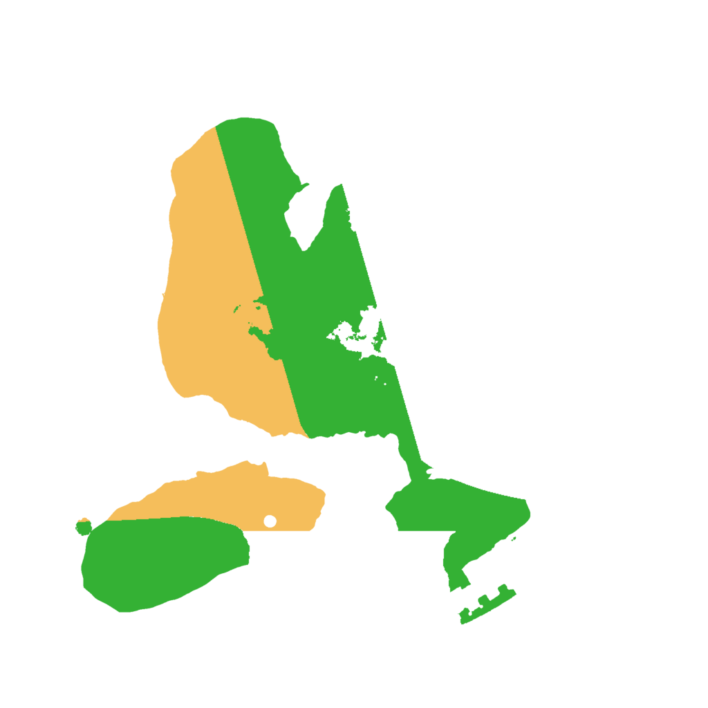 Biome Rust Map: Procedural Map, Size: 1700, Seed: 2463447