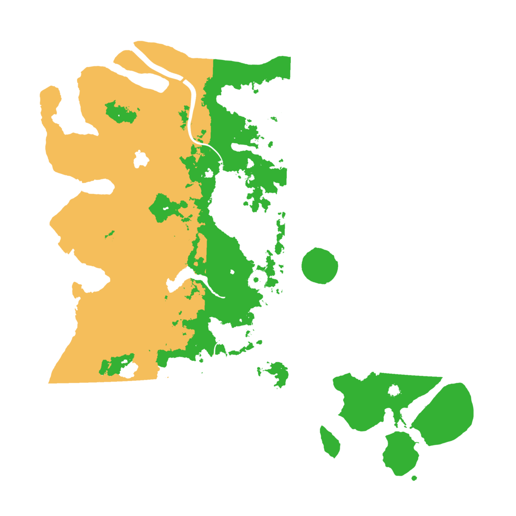 Biome Rust Map: Procedural Map, Size: 4000, Seed: 382235404