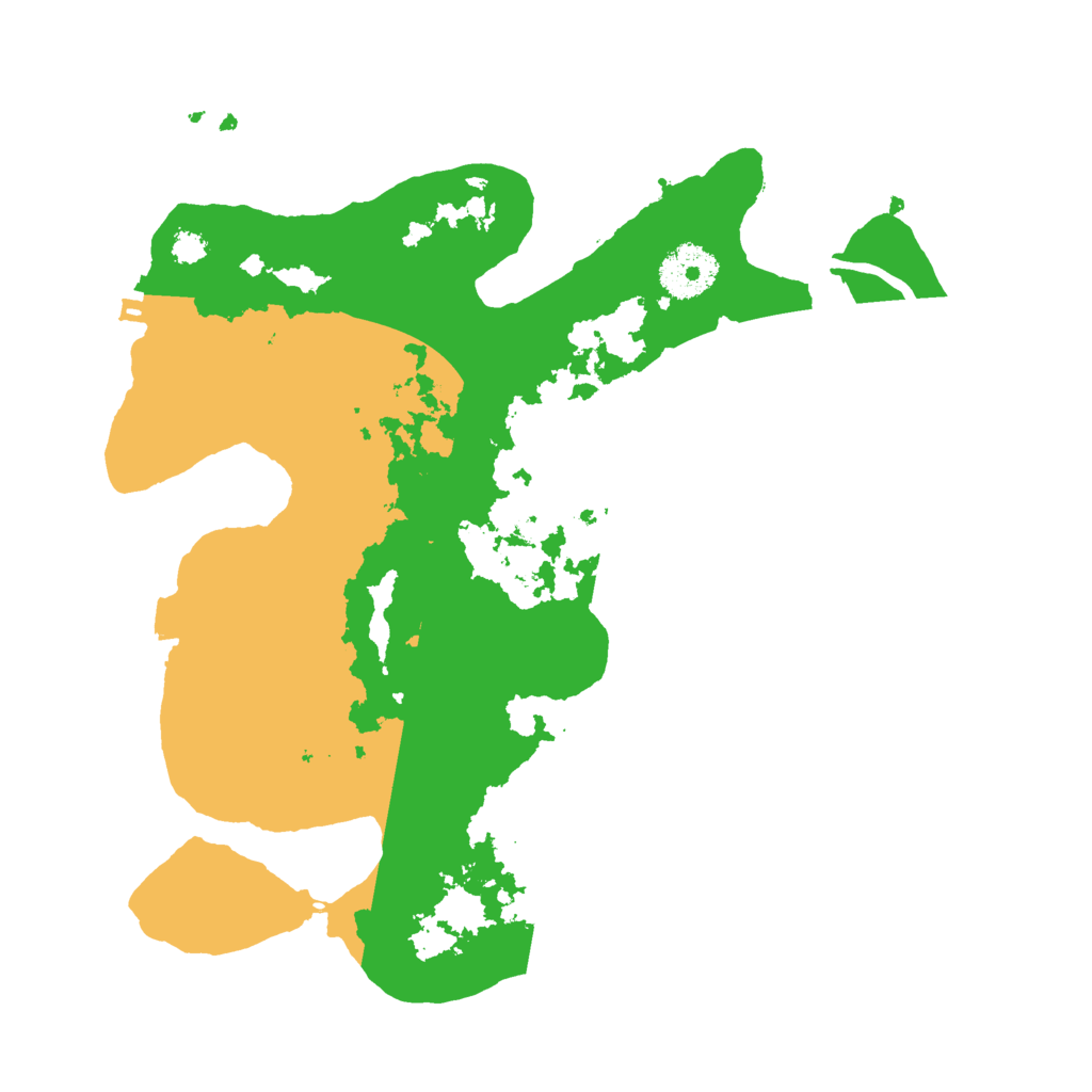 Biome Rust Map: Procedural Map, Size: 3000, Seed: 57705056