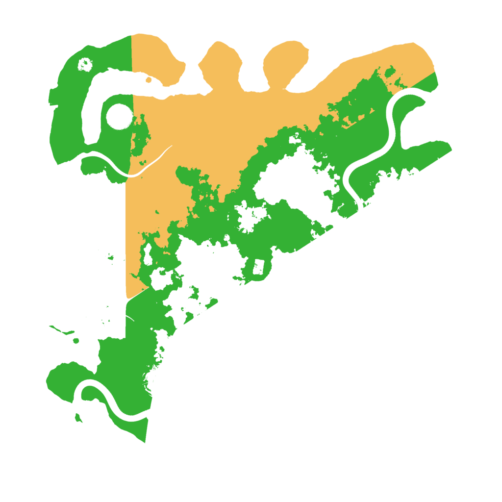 Biome Rust Map: Procedural Map, Size: 3500, Seed: 765331069