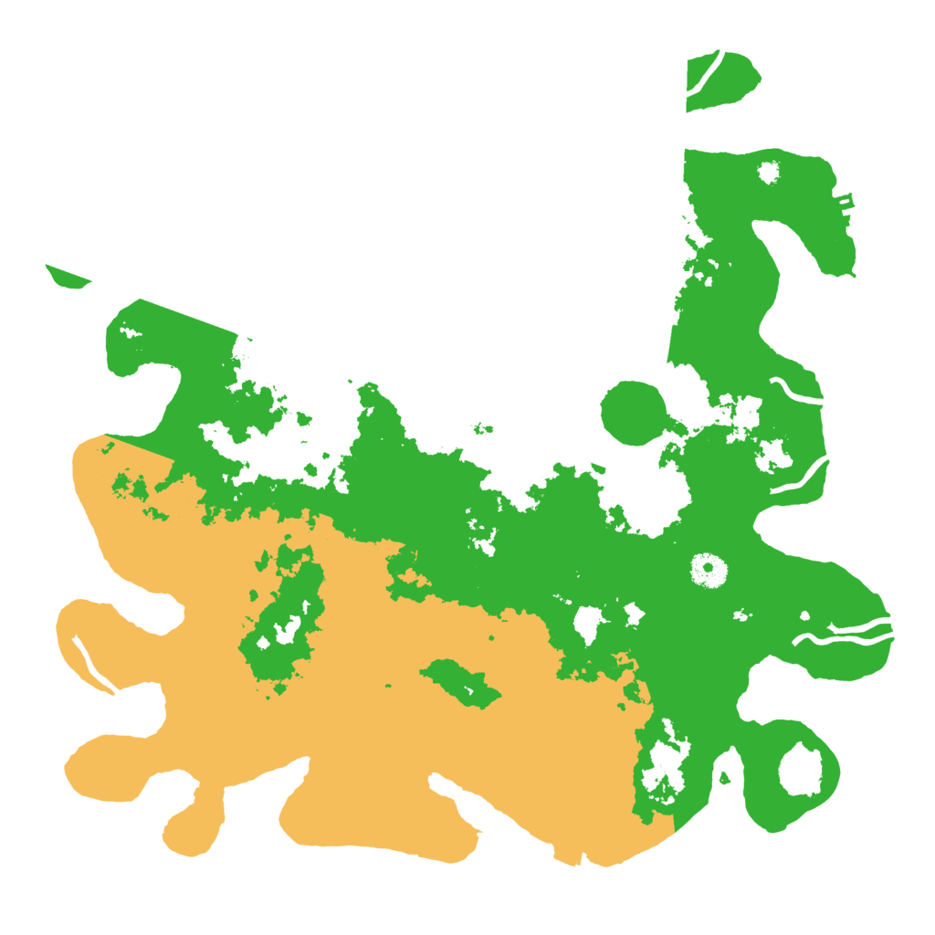 Biome Rust Map: Procedural Map, Size: 3900, Seed: 9010714