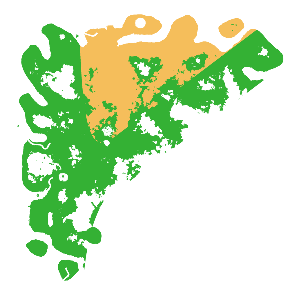 Biome Rust Map: Procedural Map, Size: 5000, Seed: 873996971