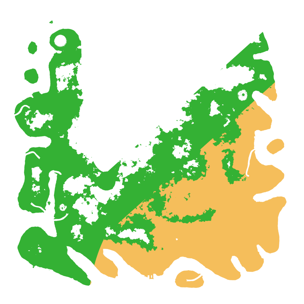 Biome Rust Map: Procedural Map, Size: 4500, Seed: 1354893815