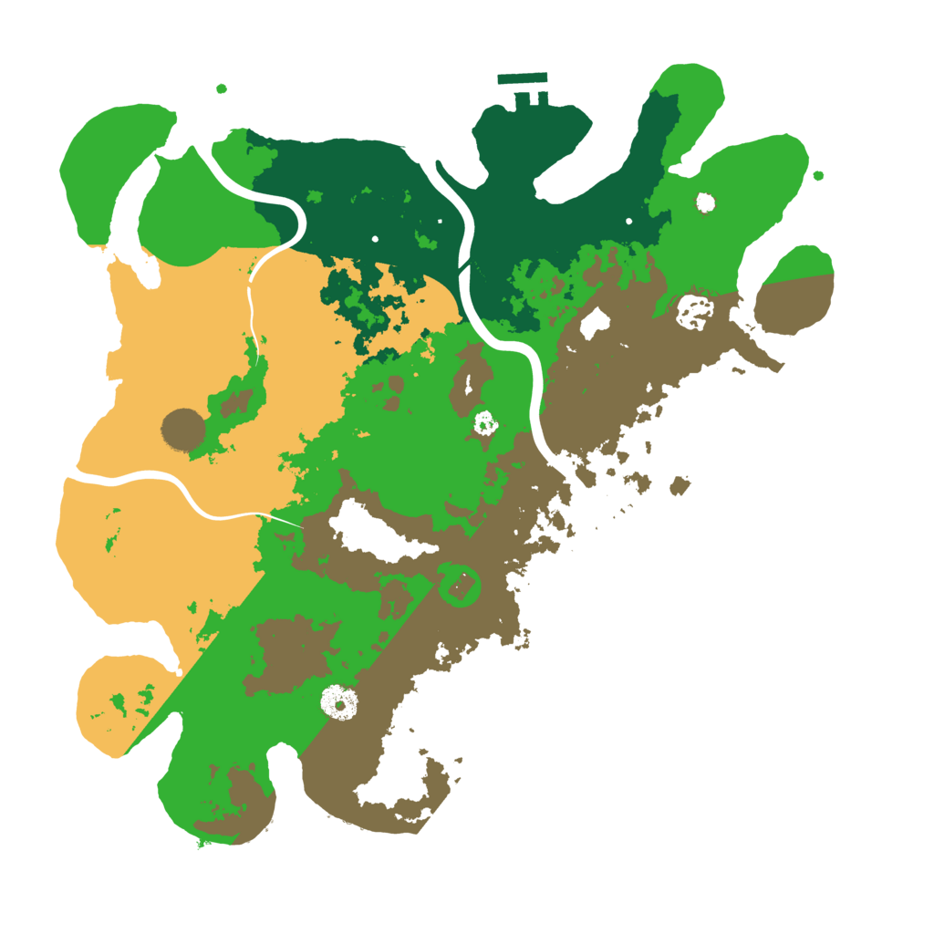 Biome Rust Map: Procedural Map, Size: 3800, Seed: 546572672