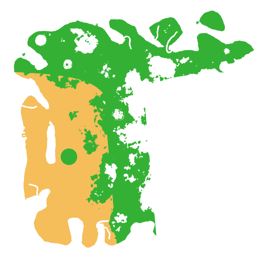 Biome Rust Map: Procedural Map, Size: 4300, Seed: 635274