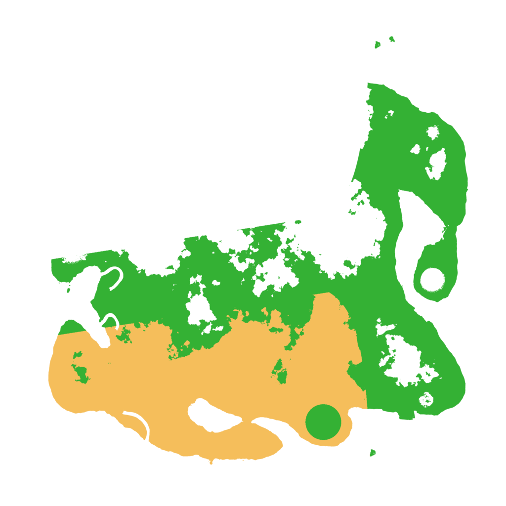 Biome Rust Map: Procedural Map, Size: 3750, Seed: 44110373