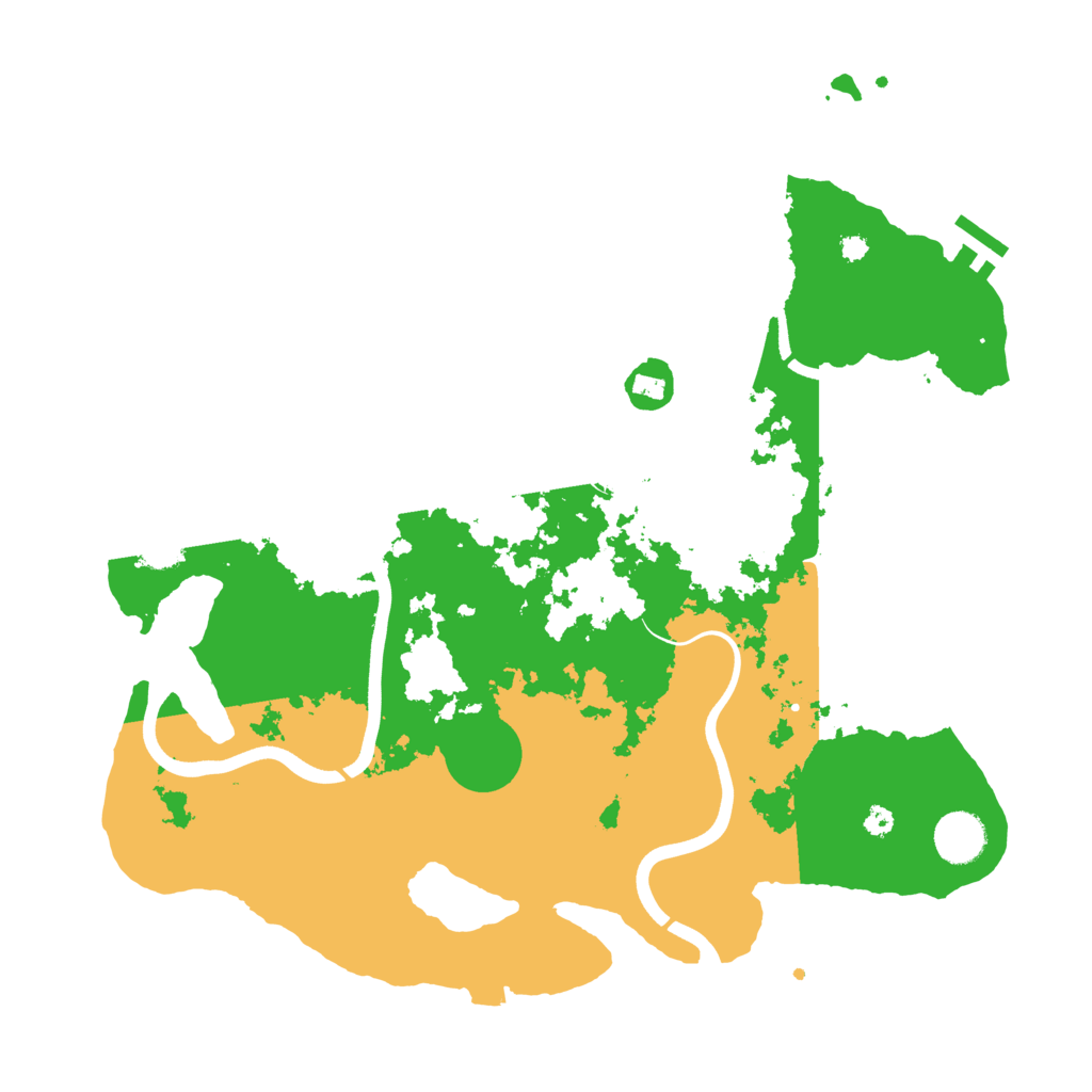 Biome Rust Map: Procedural Map, Size: 3750, Seed: 44110373