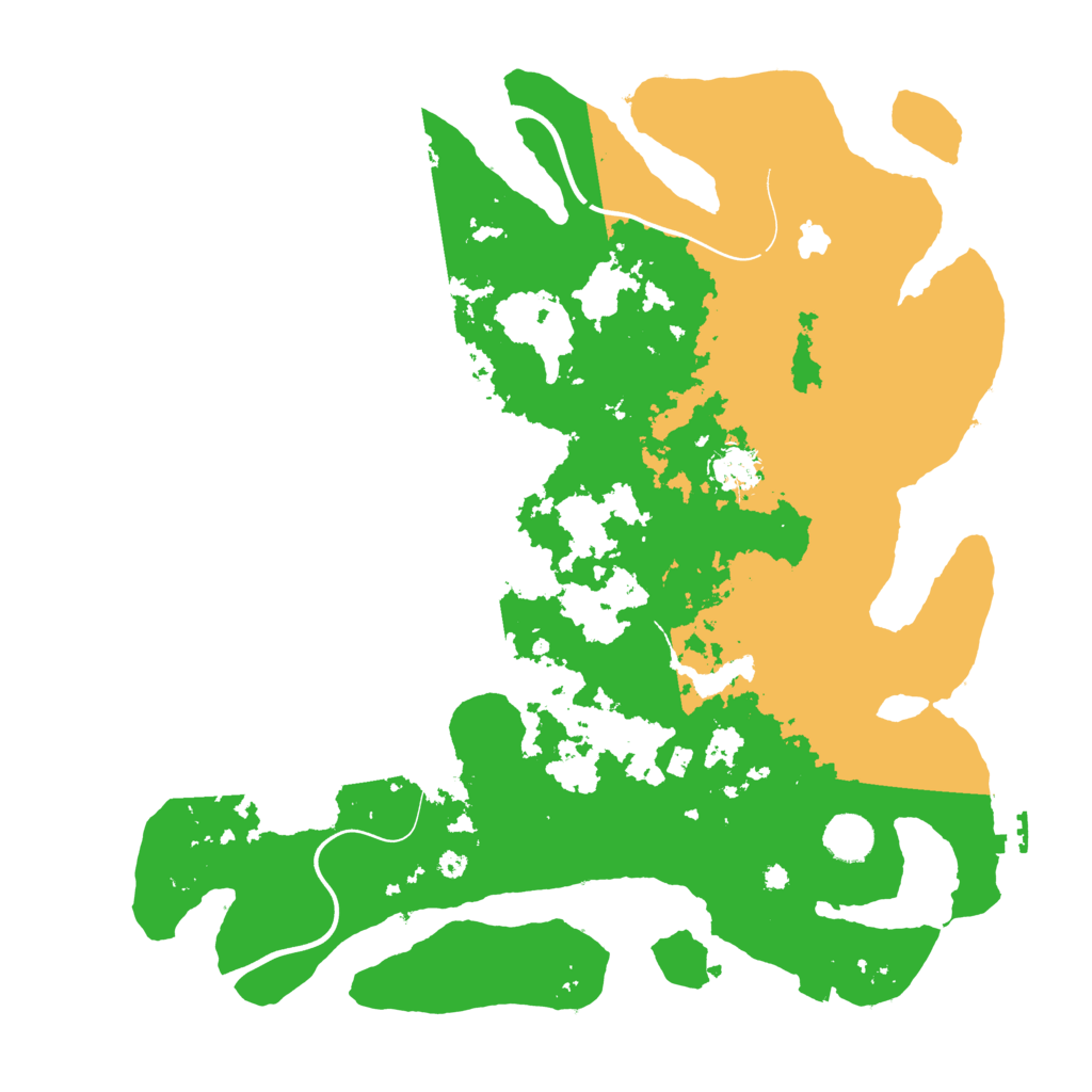 Biome Rust Map: Procedural Map, Size: 4000, Seed: 425016