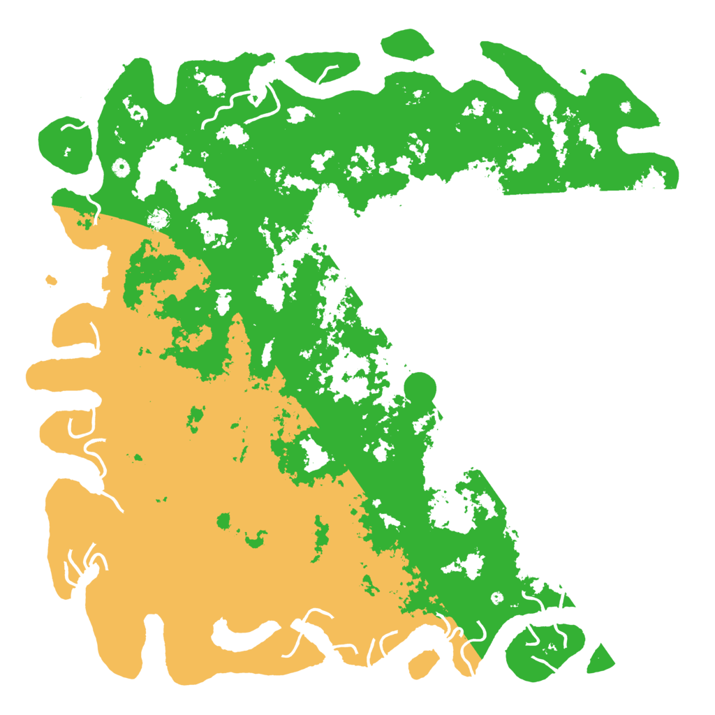 Biome Rust Map: Procedural Map, Size: 6000, Seed: 1017103339
