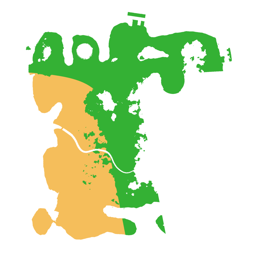 Biome Rust Map: Procedural Map, Size: 3000, Seed: 302795519