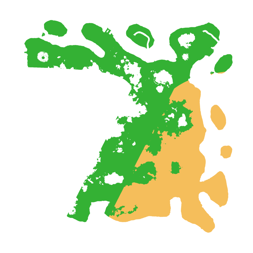 Biome Rust Map: Procedural Map, Size: 3500, Seed: 1167184386