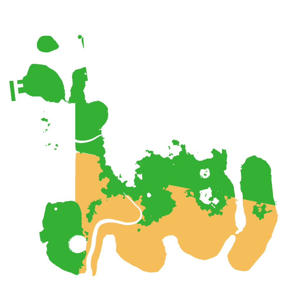 Biome Rust Map: Procedural Map, Size: 3000, Seed: 1604688301