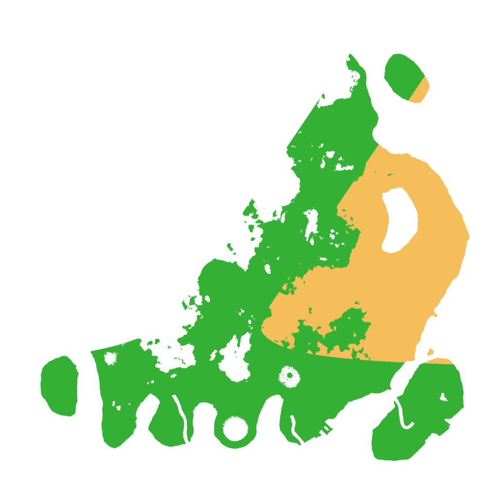 Biome Rust Map: Procedural Map, Size: 3600, Seed: 452