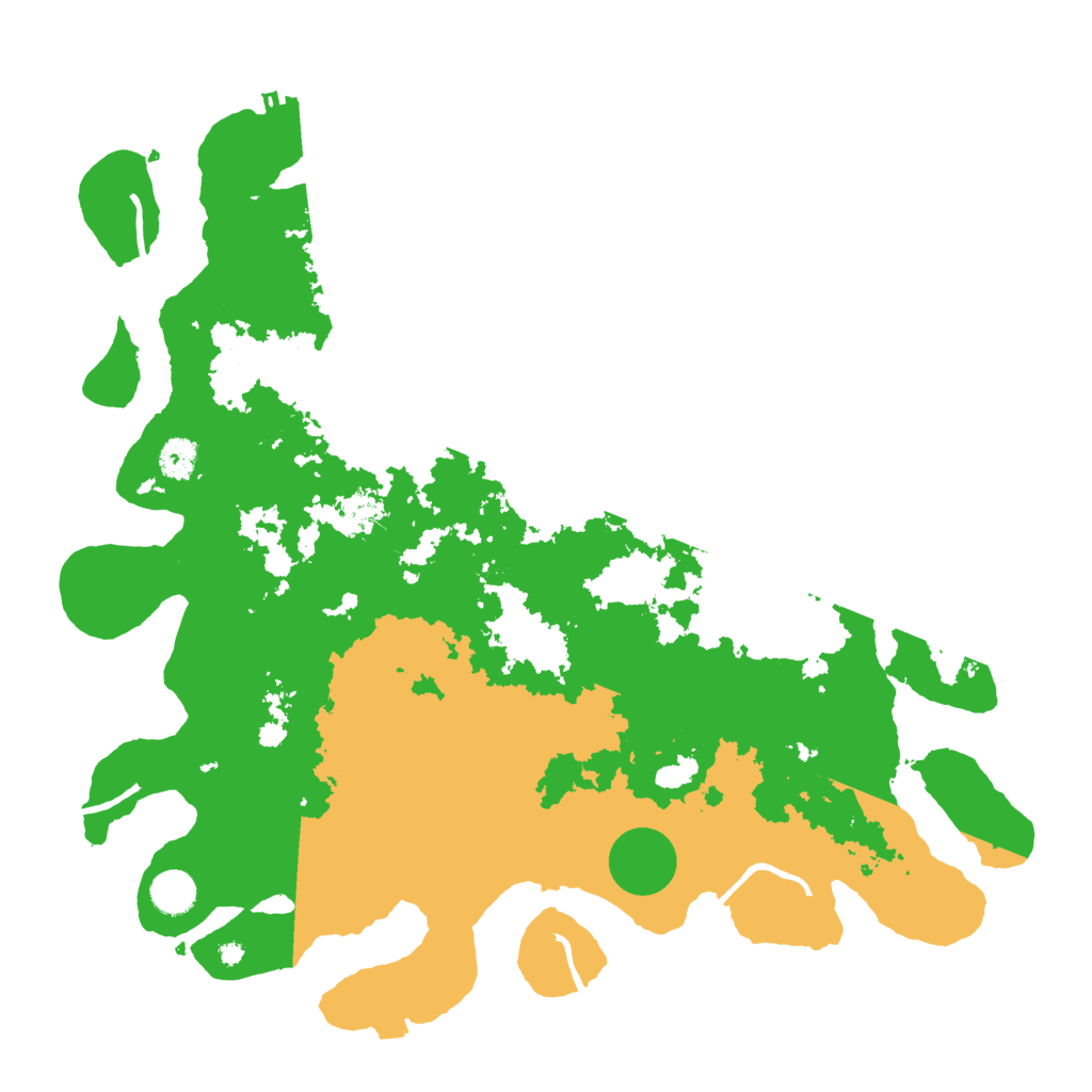 Biome Rust Map: Procedural Map, Size: 4250, Seed: 2738181