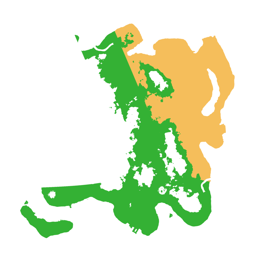 Biome Rust Map: Procedural Map, Size: 3250, Seed: 114917474