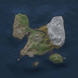 Thumbnail Rust Map: Procedural Map, Size: 1899, Seed: 1302237349, 4 Monuments