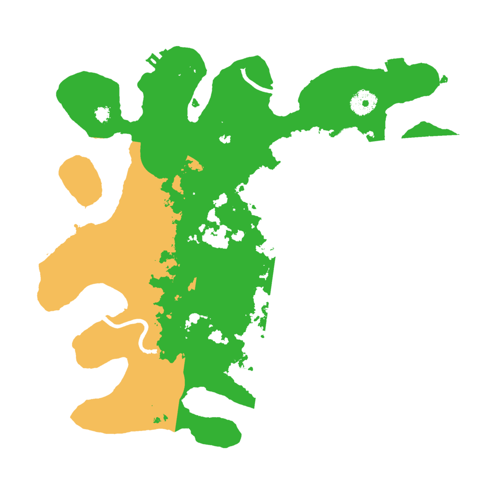 Biome Rust Map: Procedural Map, Size: 3000, Seed: 8529701