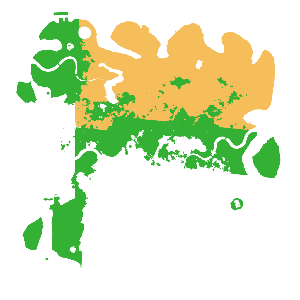 Biome Rust Map: Procedural Map, Size: 4250, Seed: 755956571