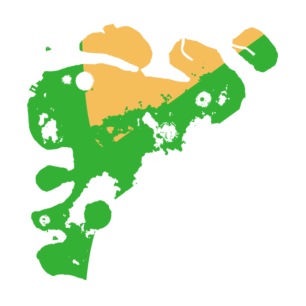 Biome Rust Map: Procedural Map, Size: 3000, Seed: 1650502537