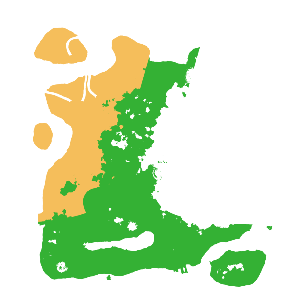 Biome Rust Map: Procedural Map, Size: 3000, Seed: 989094611