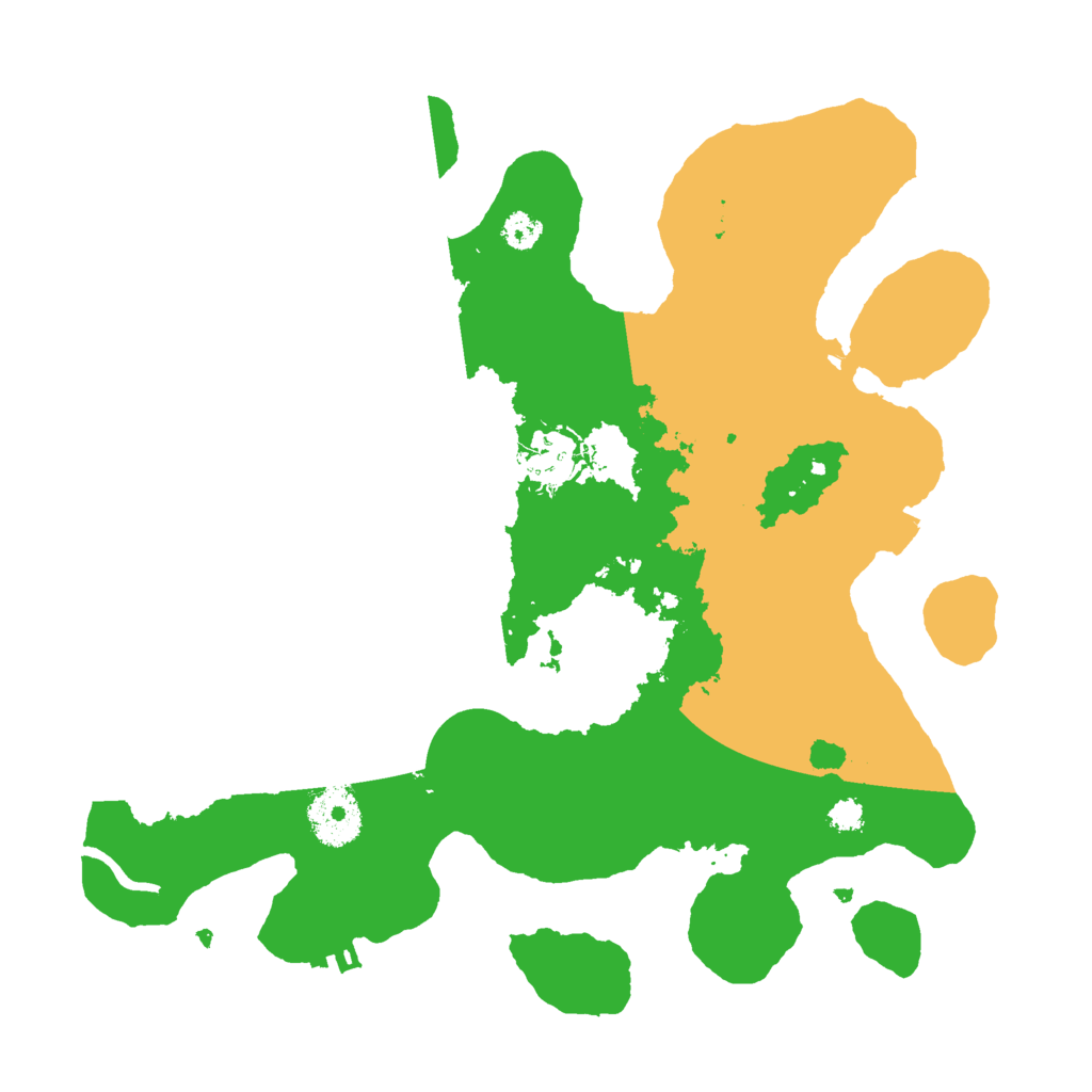 Biome Rust Map: Procedural Map, Size: 3000, Seed: 4956037