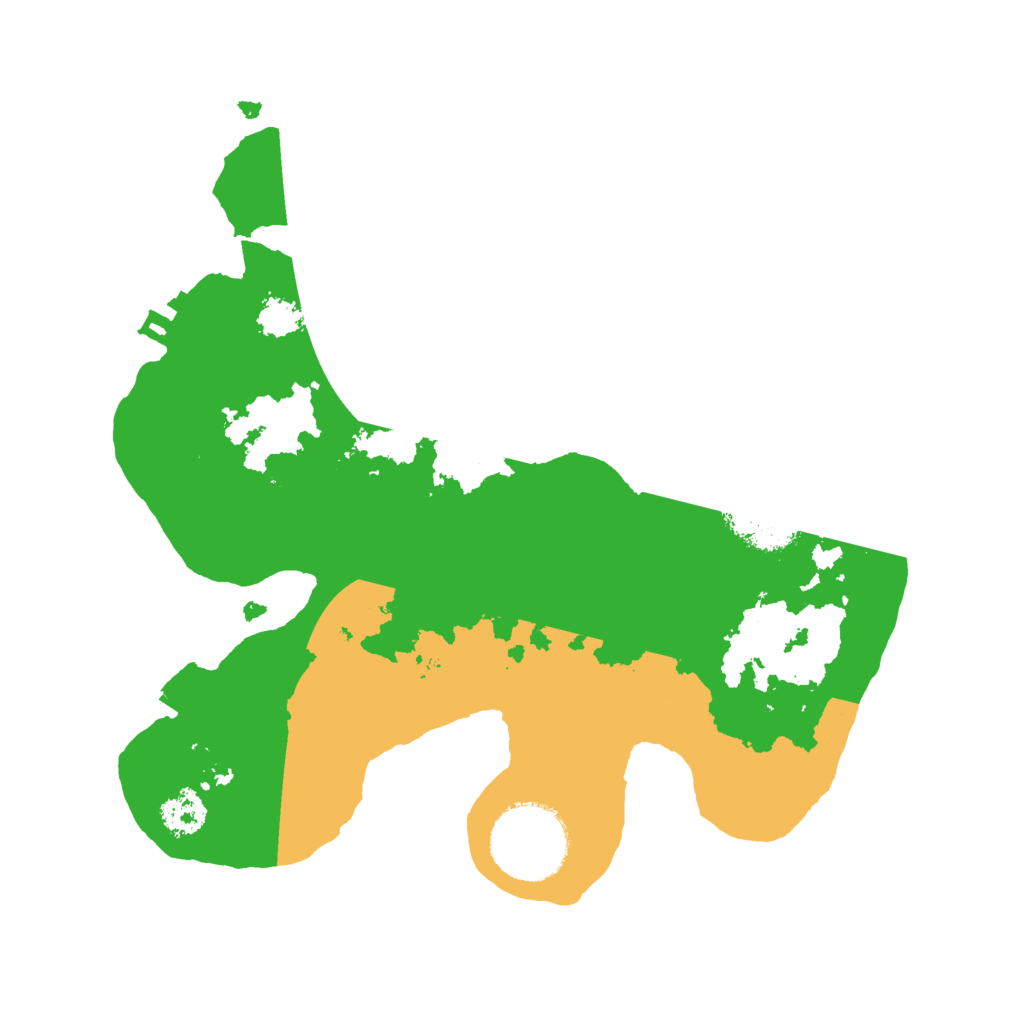 Biome Rust Map: Procedural Map, Size: 2350, Seed: 1495012035