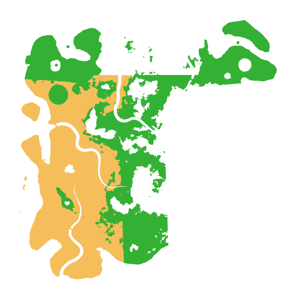 Biome Rust Map: Procedural Map, Size: 4050, Seed: 720903204