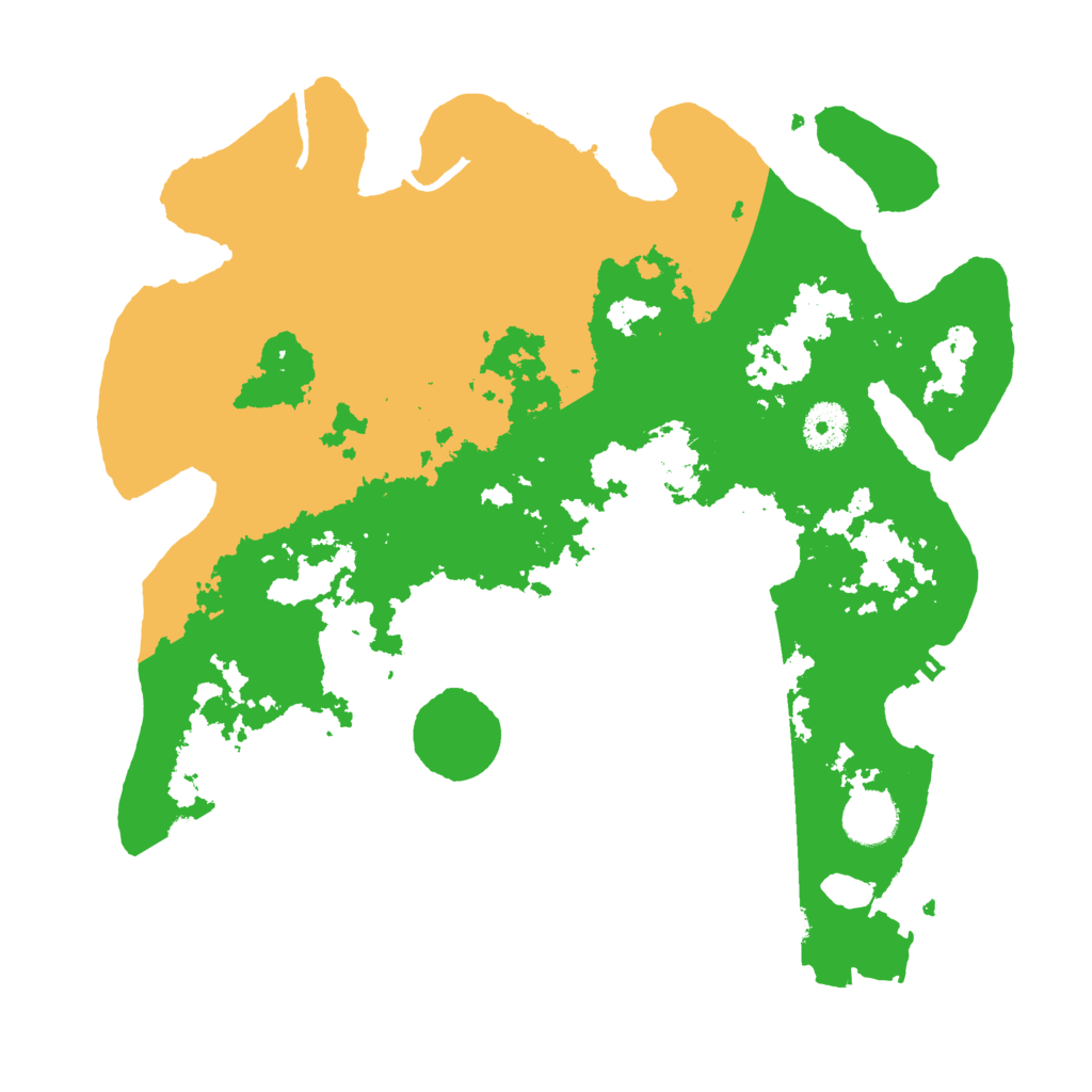 Biome Rust Map: Procedural Map, Size: 3500, Seed: 505332262