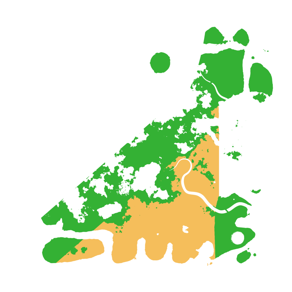 Biome Rust Map: Procedural Map, Size: 4000, Seed: 5232