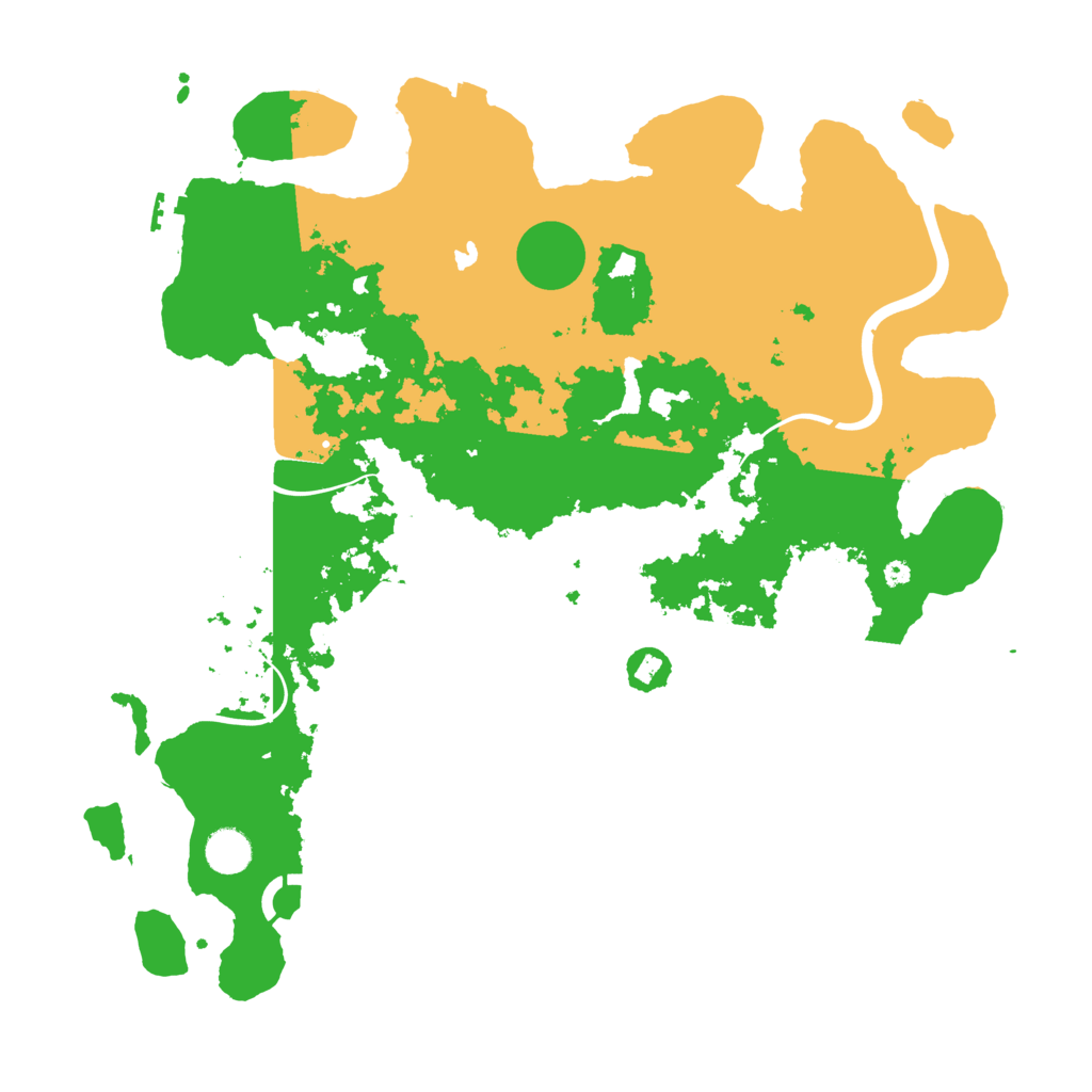 Biome Rust Map: Procedural Map, Size: 4200, Seed: 803897006