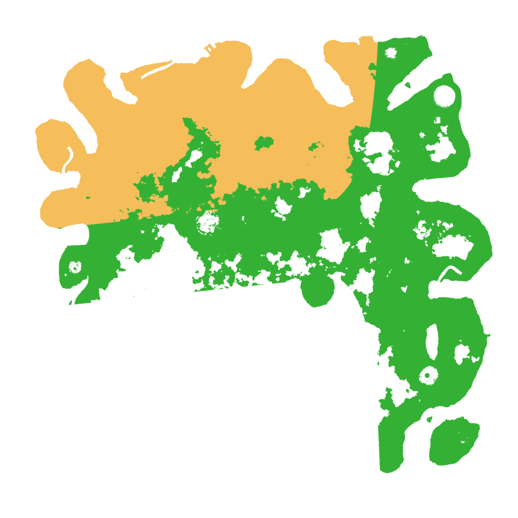 Biome Rust Map: Procedural Map, Size: 4250, Seed: 543307