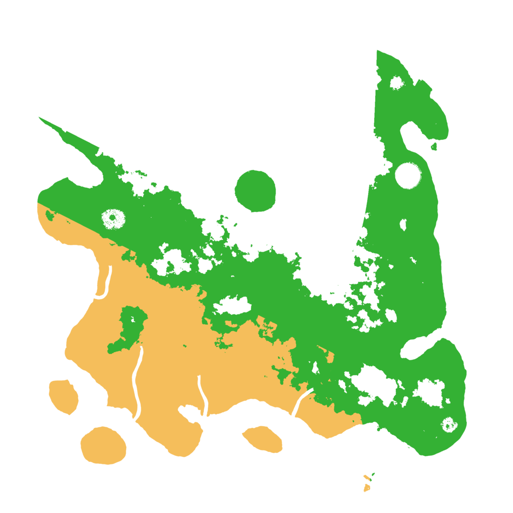 Biome Rust Map: Procedural Map, Size: 3500, Seed: 453132772