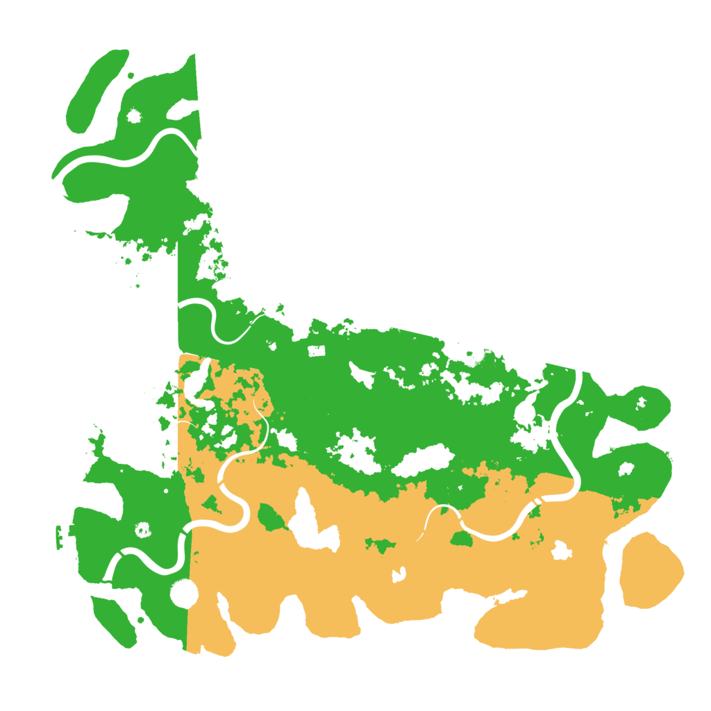 Biome Rust Map: Procedural Map, Size: 4500, Seed: 656050568