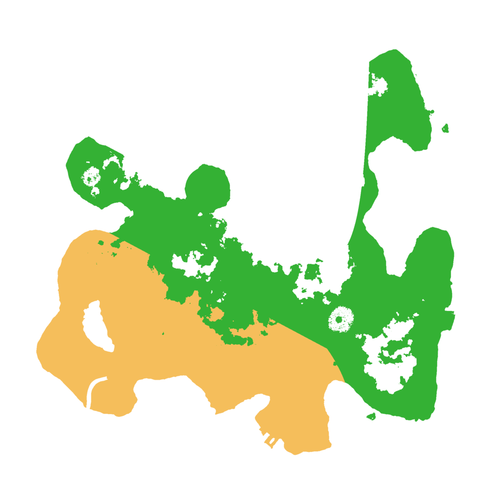 Biome Rust Map: Procedural Map, Size: 3000, Seed: 1674648941