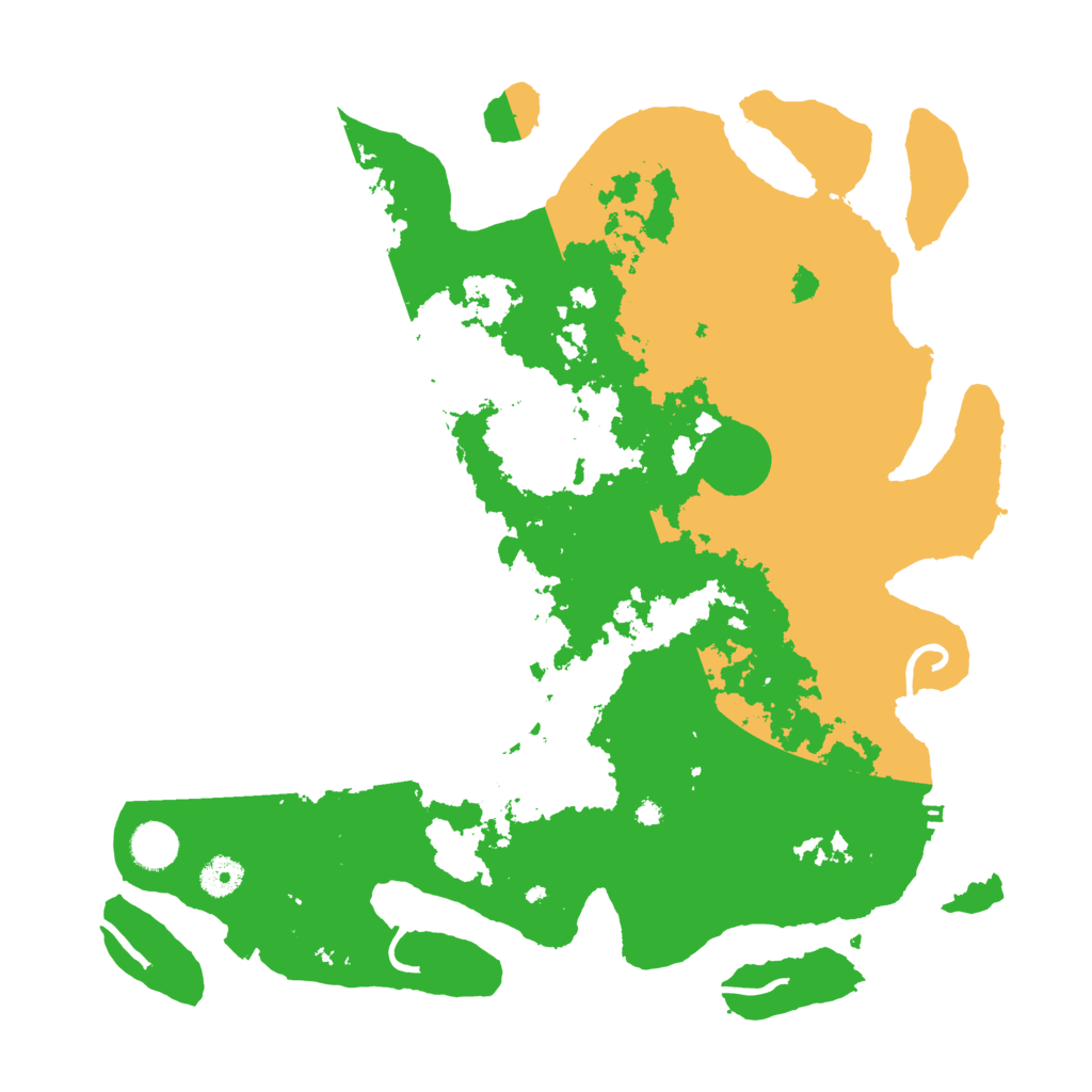 Biome Rust Map: Procedural Map, Size: 4000, Seed: 67985