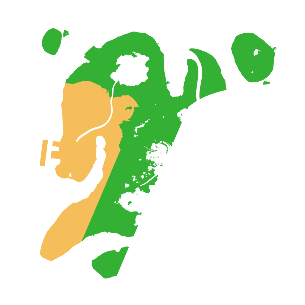 Biome Rust Map: Procedural Map, Size: 2350, Seed: 19869129