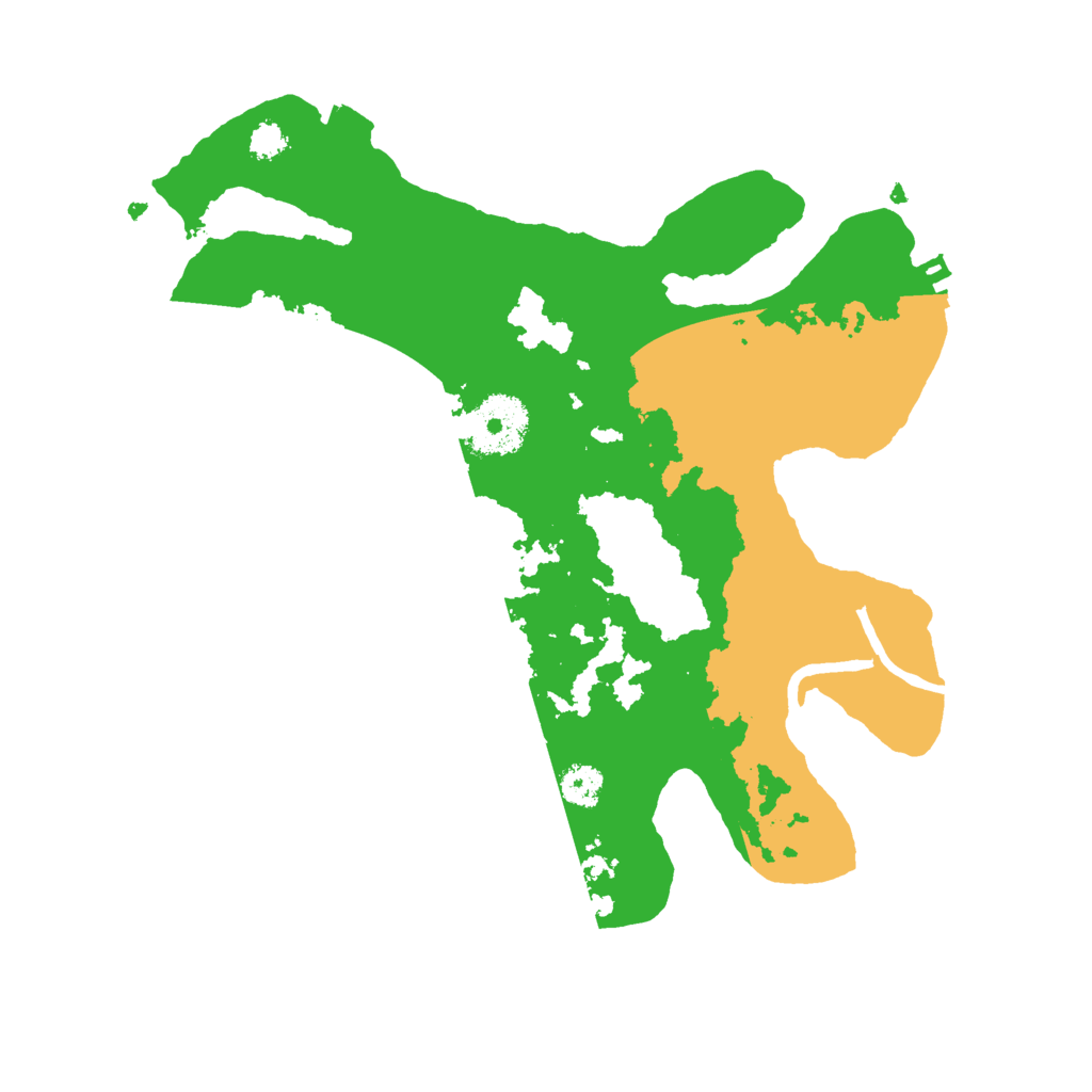 Biome Rust Map: Procedural Map, Size: 2800, Seed: 666130850