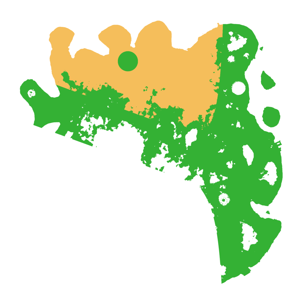 Biome Rust Map: Procedural Map, Size: 4000, Seed: 14382094