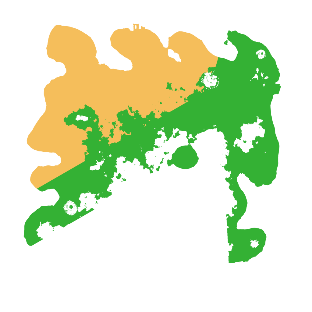 Biome Rust Map: Procedural Map, Size: 3500, Seed: 731431205