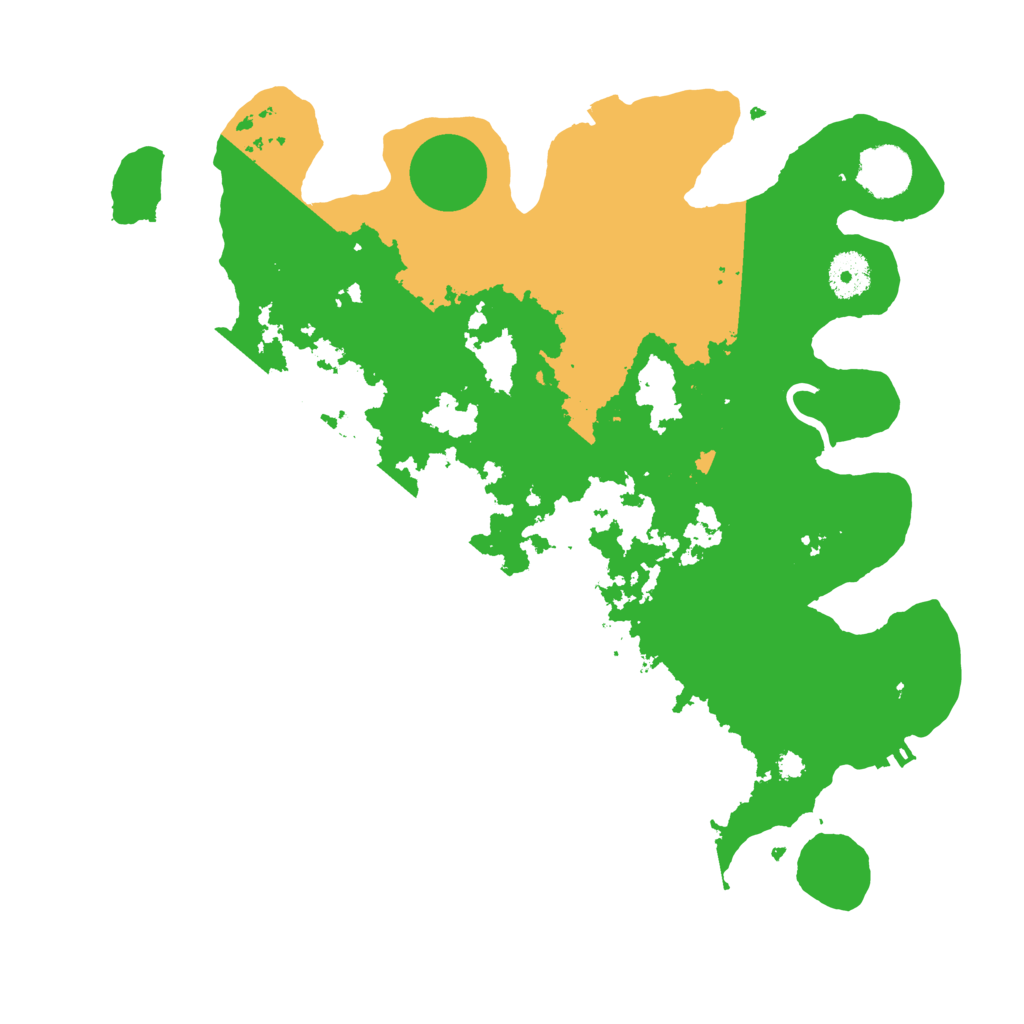 Biome Rust Map: Procedural Map, Size: 3500, Seed: 215869