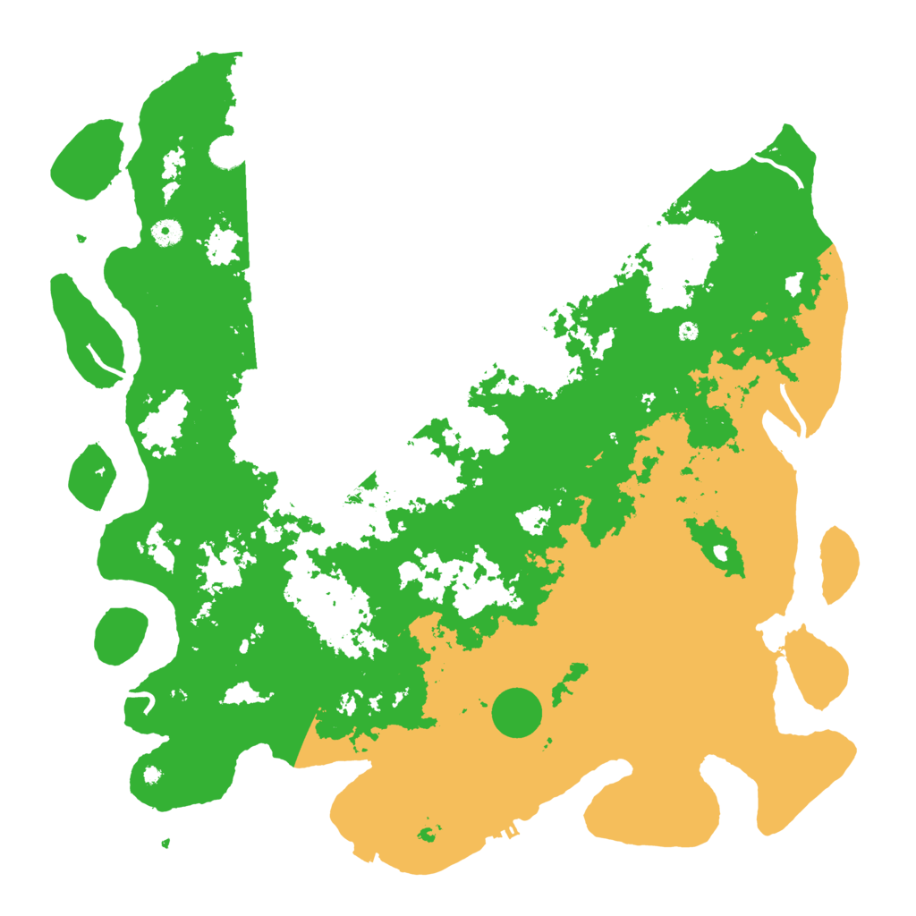 Biome Rust Map: Procedural Map, Size: 4800, Seed: 1445259109