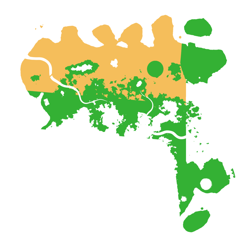 Biome Rust Map: Procedural Map, Size: 4000, Seed: 71345234