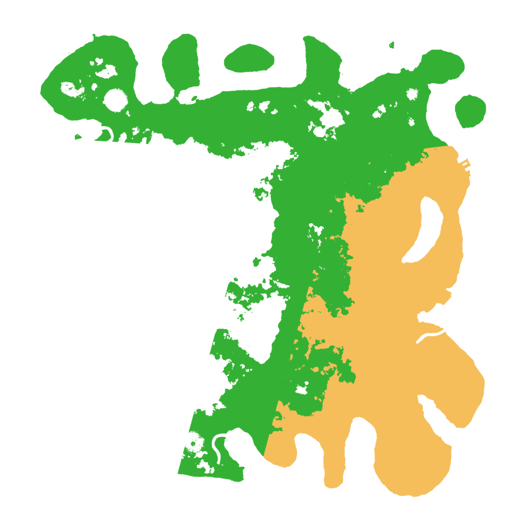Biome Rust Map: Procedural Map, Size: 4096, Seed: 578200035