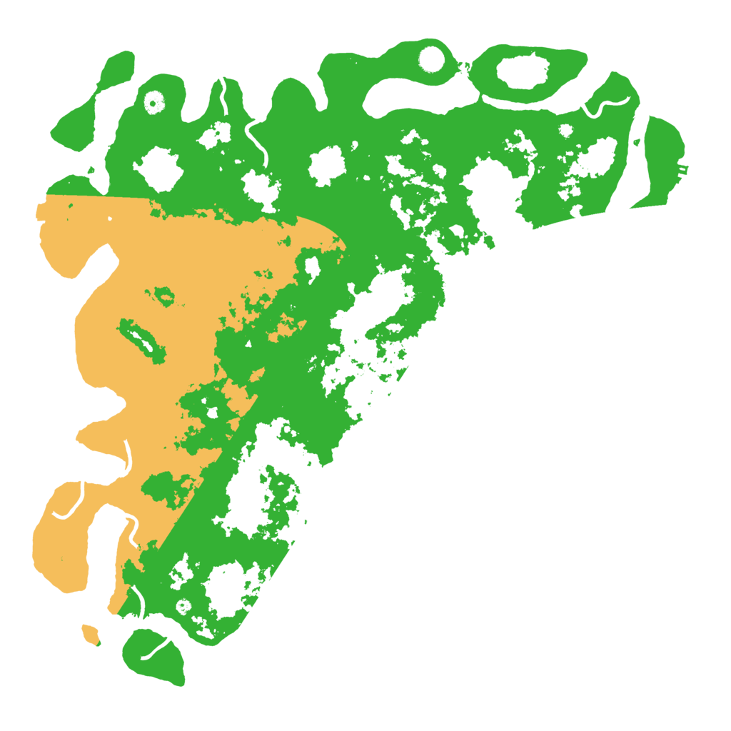 Biome Rust Map: Procedural Map, Size: 5000, Seed: 2016029805