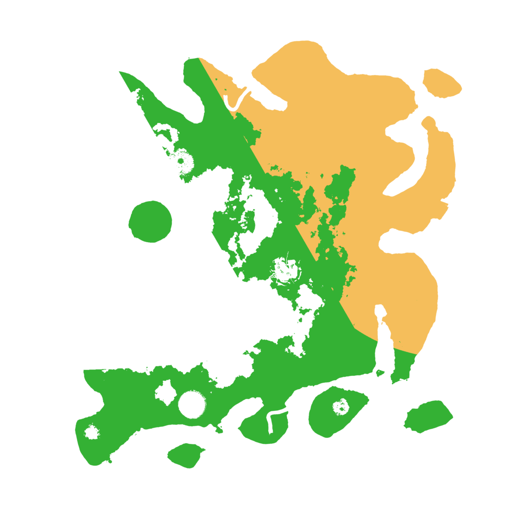 Biome Rust Map: Procedural Map, Size: 3250, Seed: 7124938
