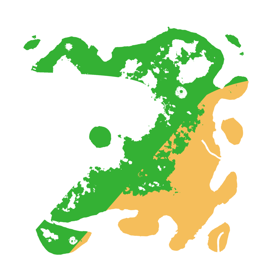 Biome Rust Map: Procedural Map, Size: 3500, Seed: 669999316