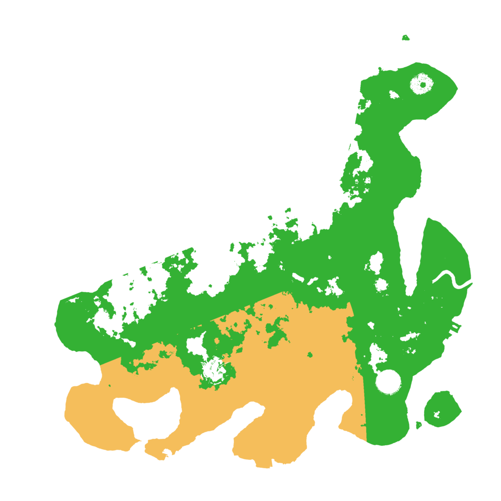 Biome Rust Map: Procedural Map, Size: 3550, Seed: 31170818