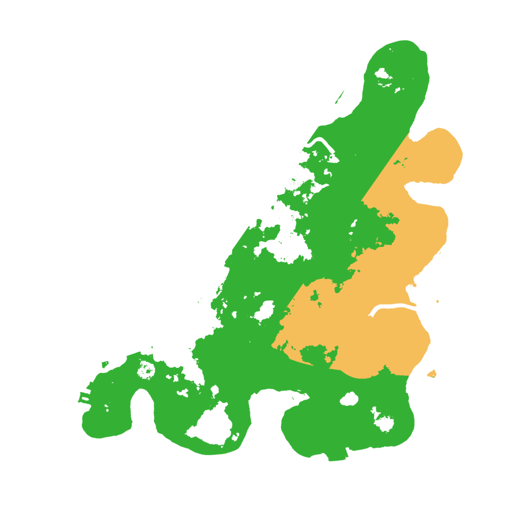 Biome Rust Map: Procedural Map, Size: 3000, Seed: 24337