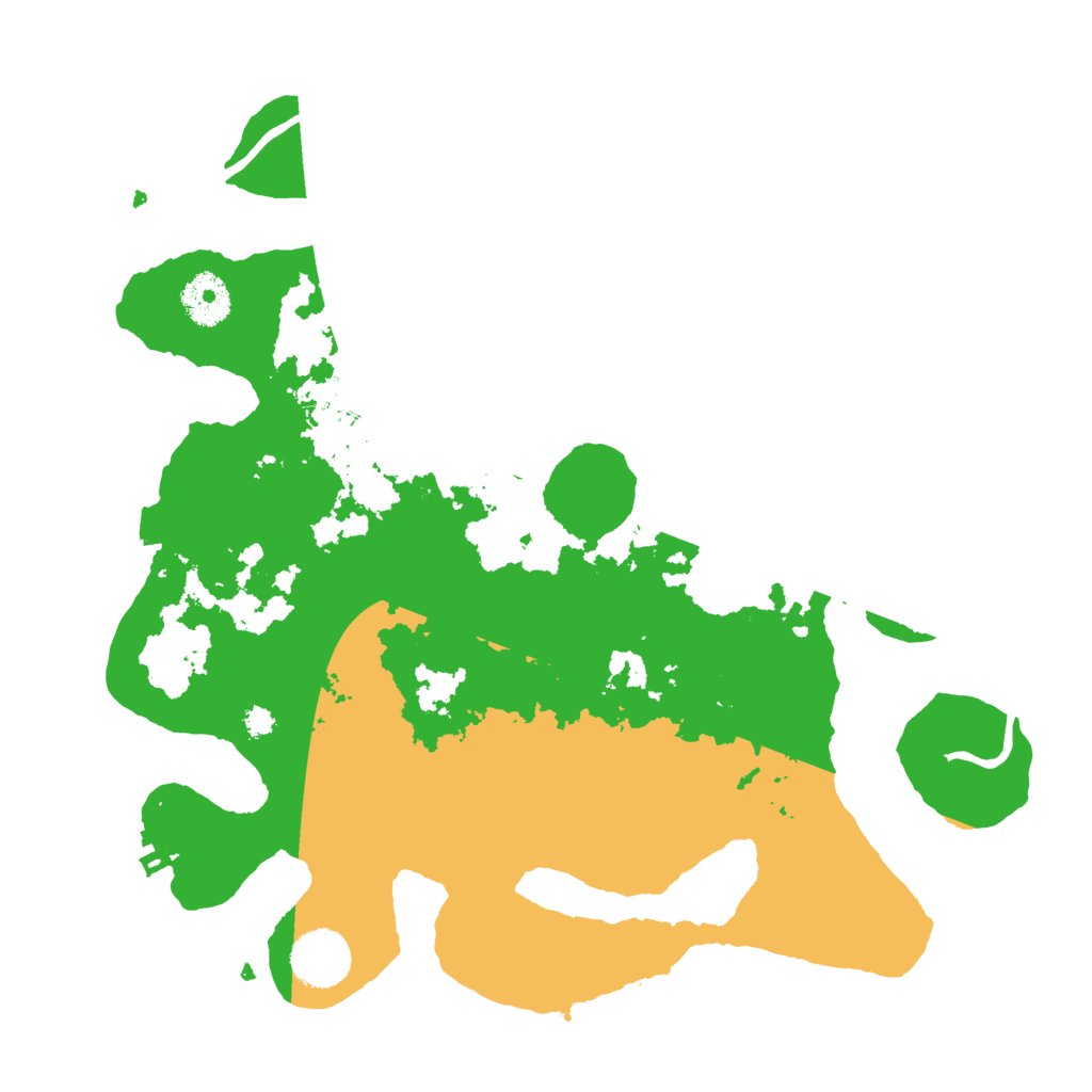 Biome Rust Map: Procedural Map, Size: 3300, Seed: 1941495030