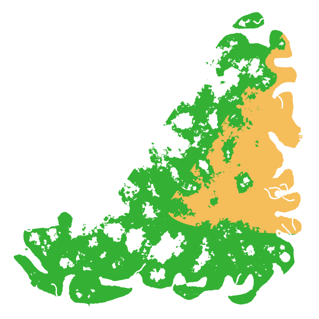 Biome Rust Map: Procedural Map, Size: 6000, Seed: 1417269341